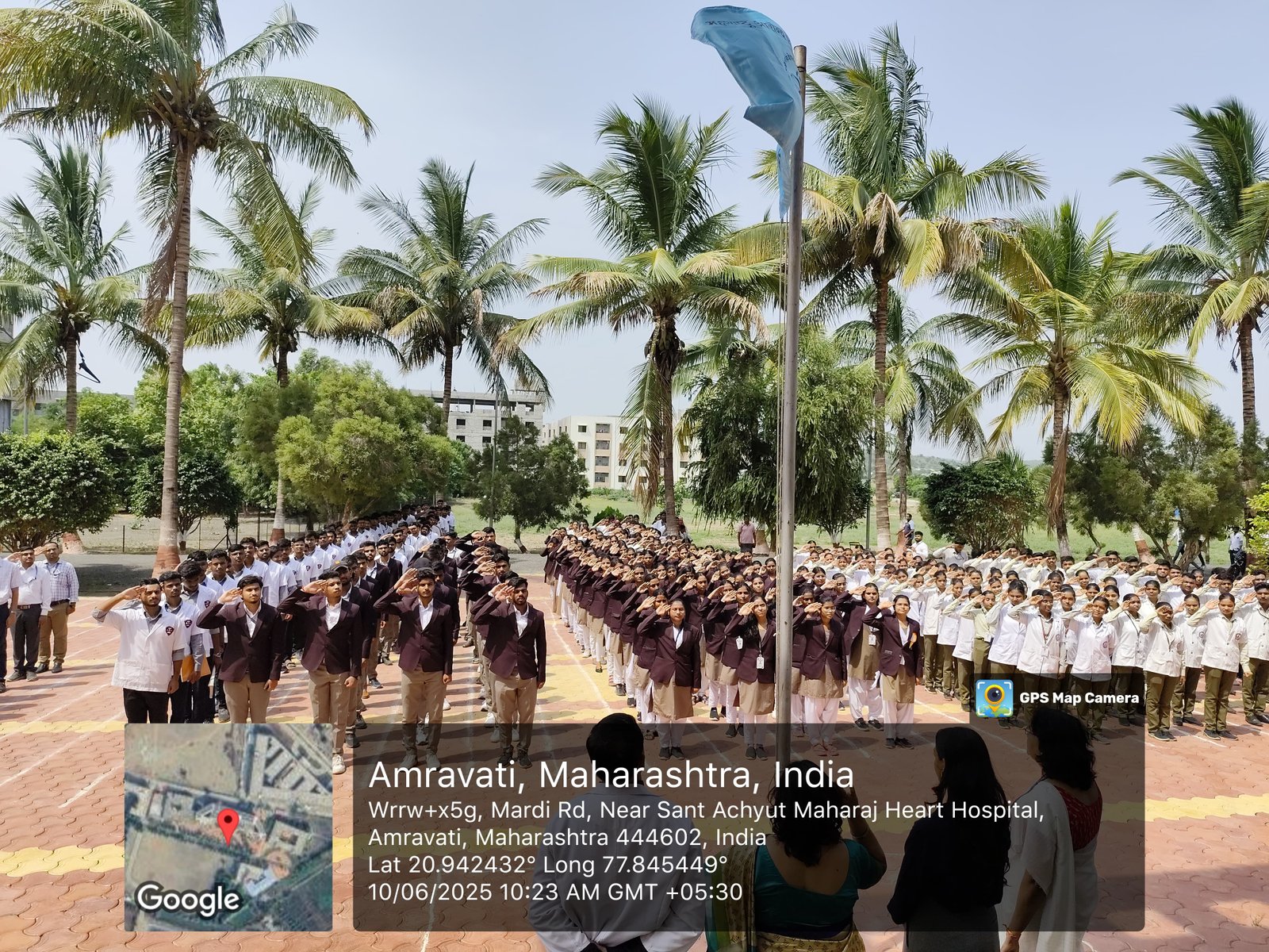 Dr. Rajendra Gode Ayurved College, Hospital and Research Centre Celebrates MUHS Foundation Day 2025